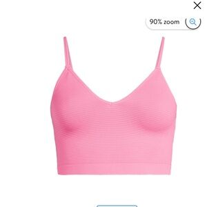 Pink crop top, size small. never worn!
